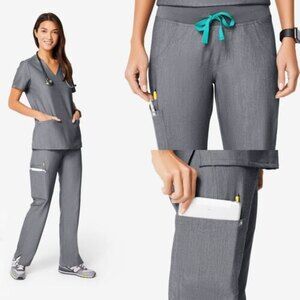 FIGS Scrubs Kade Technical Collection Cargo Medical Straight leg Pants Small